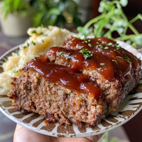 Old-Fashioned Meatloaf - Good For Recipes Cottage Meatloaf Recipe, Best Juicy Meatloaf Recipes, Paula Deen's Meatloaf Recipe, Southern Living Meatloaf Recipe, Meatloaf Recipes 2 Lbs Beef, Soul Food Meatloaf Recipes, Savory Meatloaf Recipes, Soft Meatloaf Recipe, Old Fashion Meatloaf Recipes