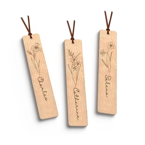 PRICES MAY VARY. ✅ Personalized Wooden Bookmark- Elevate your reading experience with our custom bookmarks, crafted from high-quality wood. Personalize it with engraved names and bespoke birth flower designs, infusing each reading session with a touch of individuality and nature. These wood bookmarks make reading not just a habit but a personal journey. ✅ Versatile Gift for Book Lovers- Ideal bookmarks for men and women, these name bookmarks serve as perfect gifts for any occasion. Whether as Ch Nature, Plexi Bookmark, Bookmarks For Men, Name Bookmarks, Wooden Bookmarks, Wood Bookmark, Bible Bookmark, Planner Bookmark, Reading Accessories