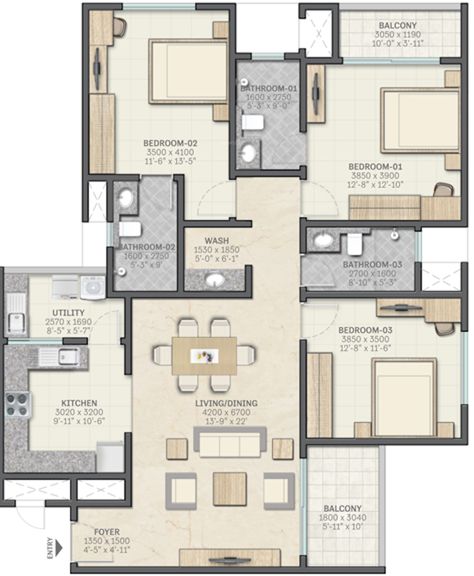 5400 Sq Ft 5 Bhk Floor Plan Image - Signature Group Ahmedabad Villa FFD 5 Bhk Duplex House Plan, 3bhk Villa Floor Plan, 5bhk Duplex House Plan, 5bhk House Plan, 5 Bhk House Plan, Residential Plan, 3 Storey House, Duplex Floor Plans, Plan Image