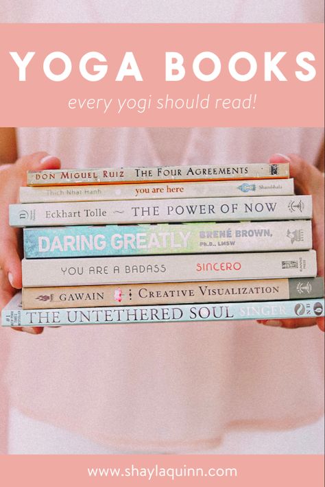 Yoga Teacher Training Books, Books On Yoga, Yoga Teaching Tips, Yoga Books Reading Lists, Yoga Lifestyle Aesthetic, Yoga Teacher Training Aesthetic, Yoga Philosophy Quotes, Yoga Instructor Aesthetic, Yogi Aesthetic