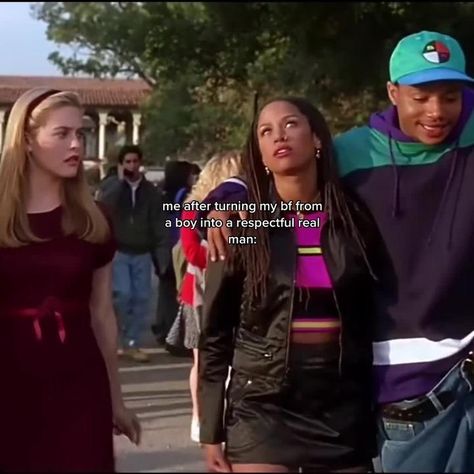 I raised him fr || #clueless #dionnedavenport #k1sses4alexa | dionne davenport and murray | TikTok Murray Clueless, Dionne And Murray, Dionne Davenport, Bella Hadid Street Style, Fruity Pebbles, Clueless, Real Man, Mood Pics, Turn Ons