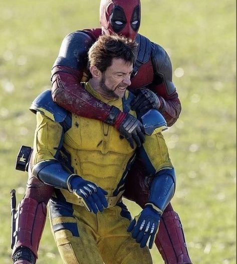 ryan reynolds ‘deadpool’ hugh jackman ‘wolverine’ behind the scenes of deadpool three Deadpool Behind The Scenes, Deadpool And Wolverine Popcorn Bucket, Funny Deadpool Pictures, Deadpool And Wolverine Behind The Scenes, Deadpool 3 Pfp, Logan Howlett Deadpool And Wolverine, Wolverine Pfp Deadpool 3, Deadpool And Wolverine Fan Art Ship, Deadpool Scenes