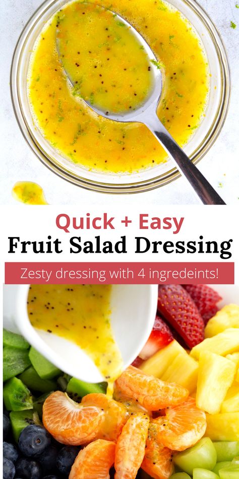 Sweet Orange Salad Dressing, Honey Lime Poppyseed Fruit Salad, Orange Salad Dressing Homemade, Homemade Fruit Salad Dressing, Honey Lime Fruit Salad Dressing, Breakfast Salad Dressing, Fruit Salad Honey Lime Dressing, Poppy Seed Fruit Salad Dressing, Honey Lime Dressing For Fruit Salad