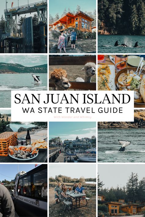 A long weekend in Washington's San Juan Islands will give you a rich sampling of the PNW’s beauty and best: whale watching and sightseeing charters, forests of cedar and fir, Seattle coffee and fresh-caught shellfish, and rolling vineyards and farms. My San Juan Island Travel Guide offers tips on where to stay, what to see and do, and the experiences that make a San Juan Islands trip one for the bucket list! I also have a lookbook of San Juan Island outfit ideas, with links for you to shop. San Juan, Friday Harbor San Juan Islands, San Juan Islands Washington Things To Do, Pnw Vacation, Island Outfit Ideas, Washington Adventures, Vancouver Trip, Pnw Travel, San Juan Islands Washington