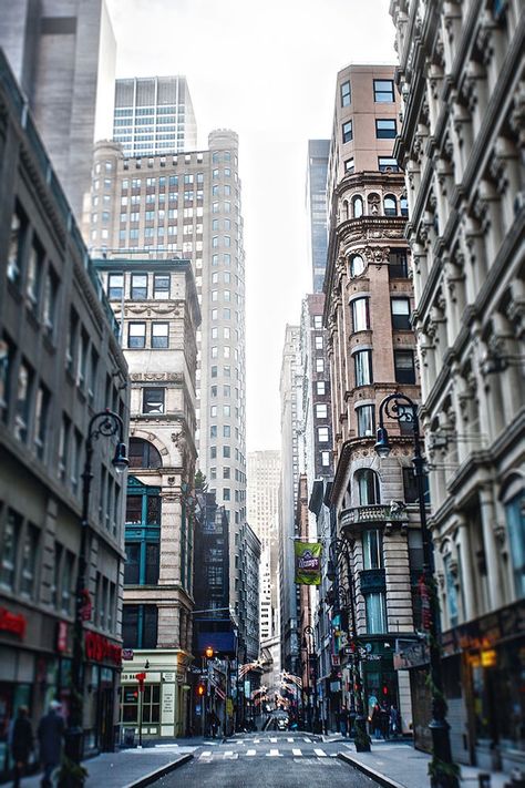 Magic Places, Tall Buildings, Downtown Manhattan, Dream City, City Street, City Photography, Blue Ridge Mountains, New York Travel, Pretty Places