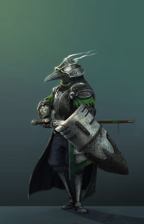 ArtStation - D&D Kenku Paladin Kenku Cleric Dnd, Cleric Of Knowledge, Kenku Cleric, Tengu Samurai, Knowledge Cleric, Paladin Shield, Kenku Dnd, Paladin Dnd, Dnd Paladin