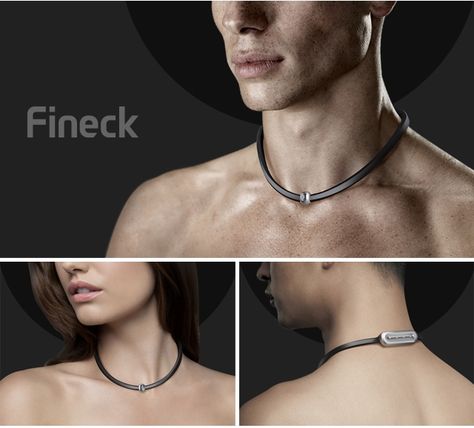 Fineck is a smart wearable device created by Veari. This gadget cares for you neck via activity tracking, data analysis & interactive games. #fitness #active #tracker #wearable #startups #kitradar Wearable Devices, Apple Watch Charger, Wearables Design, Interactive Games, Apple Watch Sport, Smart Jewelry, Watch Charger, Devices Design, Wearable Tech