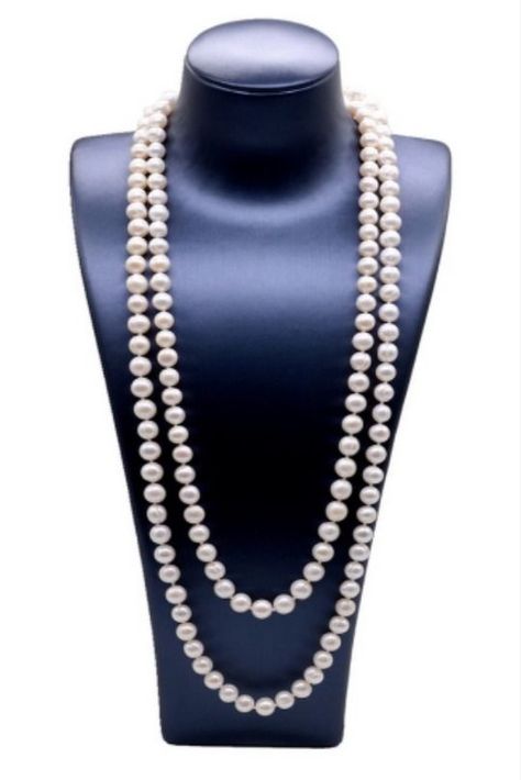 The classic style can still be matched at will no matter how much time has passed, no matter what the fashion trend of the clothing is.
100% natural freshwater pearls, handcrafted long necklace, perfect for your engagement party. Pearl Long Necklace, Long Pearl Necklace, Long Pearl Necklaces, White Freshwater Pearl, Fashion Trend, Engagement Party, Long Necklace, The Fashion, Fresh Water