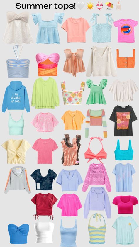 #preppy #aesthetic #fyp #outfit #outfitinspo #tops #summer #beach Simple Beach Outfit, Preppy Tops, Preppy Beach, Preppy Summer Outfits, Outfit Collage, Cute Preppy Outfits, Preppy Summer, Preppy Aesthetic, Easy Trendy Outfits