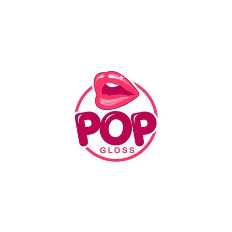 Logo for AMAZING lip gloss company Logo design contest #AD design, #sponsored, #logo, #contest, #picked, #winning Lipgloss Logo Design Ideas, Lip Gloss Logo Design Ideas, Lip Gloss Logo, Lips Illustration, Idea Logo, Lip Logo, Graphic Design Photoshop, Identity Design Logo, Company Logo Design