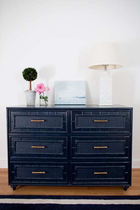 Enter the @DutchBoyPaints Simply Yours Sweepstakes for a chance to win a color consultation and #DutchBoyPaint: http://bit.ly/2fakN30 Guest Room Daybed, Navy Dresser, Wicker Dresser, Kelly In The City, Blue Dresser, Traditional Desk, Wicker Bedroom, Painted Wicker, Dining Room Buffet