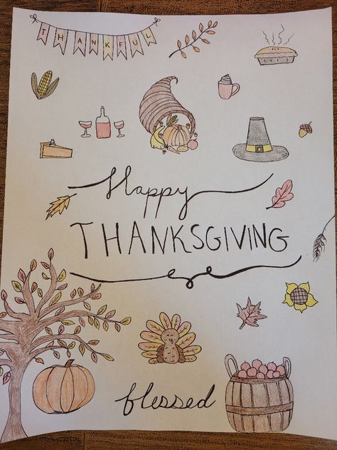 Thanksgiving Calendar Doodles, Thanksgiving Drawings Ideas, Drawings For November, Easy To Draw Thanksgiving Doodles, Thanksgiving Whiteboard Ideas, Thanksgiving White Board Ideas, Thanksgiving Doodles Turkey, Thanksgiving Drawings Doodles, Easy Thanksgiving Drawings