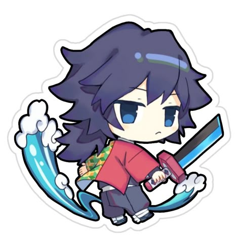 Anime Sticker Whatsapp Wallpapers Hd, Anime Printables, Anime Crafts, Cute Anime Chibi, Anime Wall Art, Kawaii Stickers, Anime Stickers, Cute Chibi, Kimetsu No Yaiba