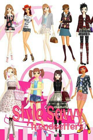 style savvy trendsetters | Style Savvy Trendsetters | Loli★Pinku Monster High Stuff, Anime Nostalgia, Just Dance 4, Girly Games, Girly Graphics, 2000s Girl, 2010s Nostalgia, Style Rut, Art Help