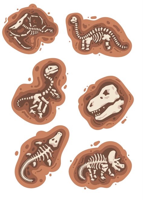 Dinosaur Fossil Art, Dinosaur Diy, Dinosaur Classroom, Dino Bones, Fossil Art, Dinosaur Projects, Dinosaur Birthday Theme, Paper Boy, Dinosaur Activities