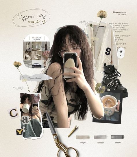 Washing Machine Heart, A Mirror Selfie, Aesthetic Elements, Dirty Shoes, Gfx Design, Online Scrapbook, Desain Buklet, The Harp, Instagram Collage