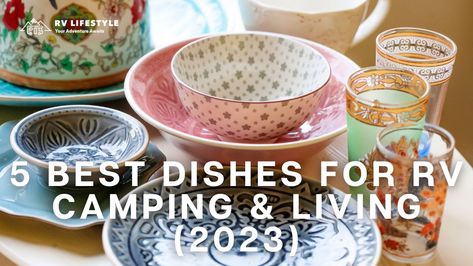 5 Best Dishes For RV Camping & Living (2023) | RV Lifestyle Camping Dishes Set, Camper Dishes, Rv Dishes, Corelle Plates, Camping Plates, Disney Dishes, Creamy Broccoli Soup, Dish Organization, Camping Dishes