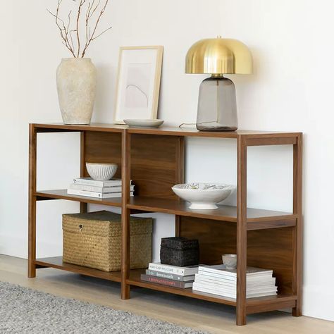 Contemporary, Mid Century & Modern Bookcases & Shelves | Article Gray Ottoman, Mid Century Modern Shelves, Mid Century Modern Bookcase, Low Bookshelves, Walnut Bookcase, Oak Bookcase, Modern Shelf, Modern Bookcase, Bookcase Shelves