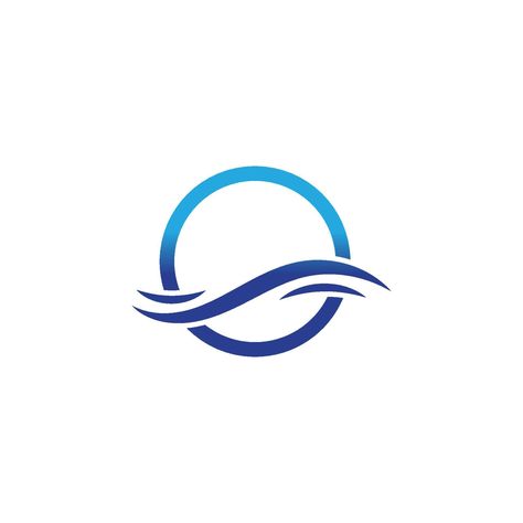 water wave logo design template Water Logo Design Ideas Brand Identity, Aquatic Logo Design, Ocean Logo Design Ideas, Water Brand Logo, Water Logo Ideas, Liquid Logo Design, Water Logo Branding, Water Logo Design Ideas, River Logo Design