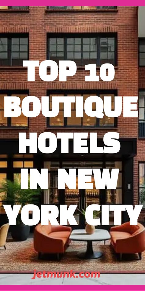 Boutique Hotels in New York City for Unique Stay Best Boutique Hotels In Nyc, Boutique Hotels New York, Nyc Visit, Ludlow Hotel, Hotels In New York City, Gramercy Park Hotel, Hotel Hacks, Bowery Hotel, Boutique Retreats