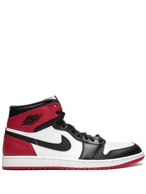 JORDAN JORDAN AIR JORDAN 1 RETRO HIGH OG SNEAKERS - MULTICOLOUR. #jordan #shoes Black Toes, Jordan Air 1, All Jordans, Red Jordans, Jordan Red, Jordan Air, Air Jordan 1 Retro High Og, Colour Blocking, Air Jordan 1 Retro High