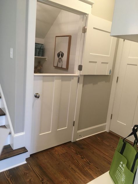 dog room ideas bedrooms #dogroomideasbedrooms Dog Cupboard Room, Dog Cupboard Under Stairs, Dog Closet Under Stairs, Under Stairs For Dogs, Under The Stairs Dog Area, Closet Turned Dog Room, Doggy Room Ideas Under Stairs, Under The Stair Dog Room, Under Stairs Dog Area