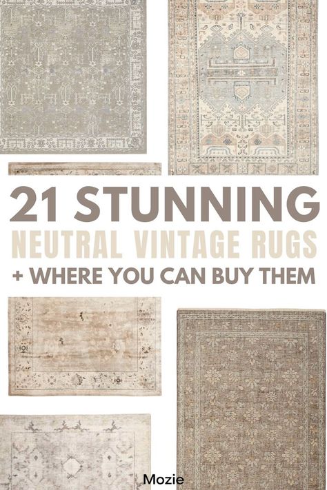 Layered Rugs Living Room, Transitional Living Room Rugs, Traditional Living Room Rugs, Rug Under Bed, Rugs To Make, Persian Rug Living Room, Neutral Vintage Rug, Neutral Rug Living Room, Family Room Rug