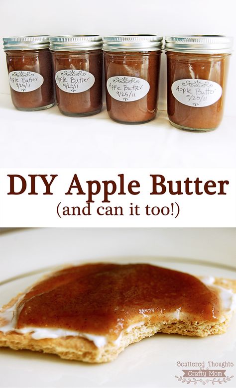 Homemade Apple Butter Recipe, Canning Instructions, Easy Canning, Apple Butter Recipe, Homemade Apple Butter, Susan Branch, Jam Recipes Homemade, Vitamix Recipes, Homemade Applesauce