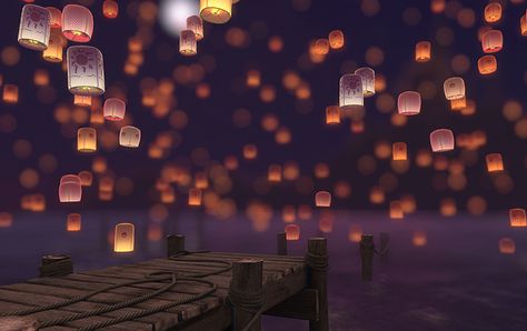 Lanterns from tangled Tangled Wallpaper Landscape, Rapunzel Aesthetic Lantern, Tangled Wallpaper Aesthetic Laptop, Tangled Desktop Wallpaper Hd, Tangled Lantern Scene Aesthetic, Hd Harry Potter Wallpaper For Laptop, Tangled Macbook Wallpaper, Lantern Wallpaper Desktop, Tangled Pc Wallpaper