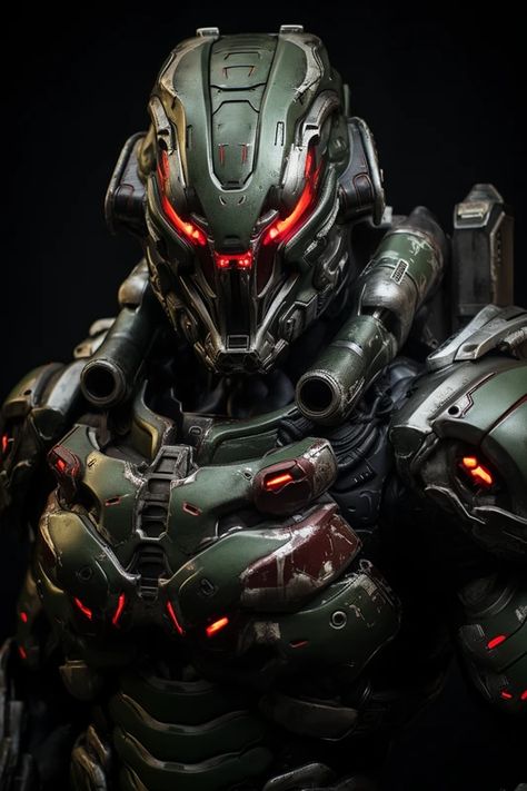 Scifi Armor, Futuristic Warrior, Suit Armor, Future Warfare, Sci Fi Armor, Halo Armor, Mecha Suit, Futuristic Armour, Battle Suit