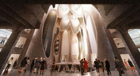 Zeitz MOCAA | Heatherwick Studio Art Museum Architecture, African Art Museum, Heatherwick Studio, Thomas Heatherwick, Contemporary Museum, Grain Silo, V&a Waterfront, Contemporary African Art, Museum Architecture