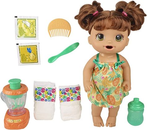 Toy Blender, Muñeca Baby Alive, Kids Toys For Boys, Baby Alive Dolls, Newborn Baby Dolls, Doll Food, Baby Alive, Doll Play, Toys For Girls