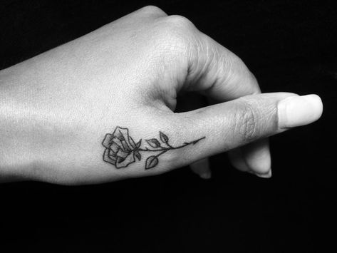 Rose Thumb Tattoos For Women, Rose Tattoo On Thumb, Rose Tattoo Thumb, Flower Tattoo On Thumb, Thumb Rose Tattoo, Flower Tattoo Thumb, Flower On Thumb Tattoo, Thumb Rose Tattoos Women, Rose On Thumb Tattoo