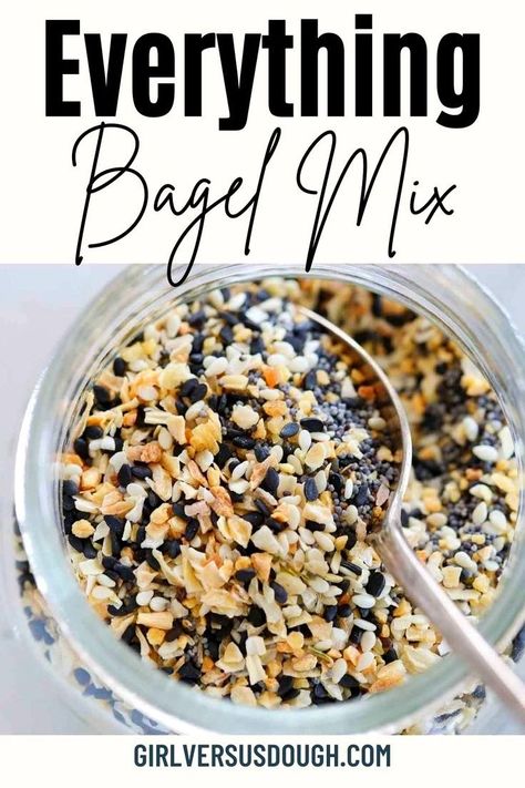 This is the best everything bagel seasoning recipe. It was developed in a restaurant kitchen by a pastry chef with the perfect combination. Use it for everything from perfect everything bagels, avocado toast, eggs and so much more! Bagel Seasoning Recipe, Toast Eggs, Bagel Dip, Everything Bagels, Carrot Cream, Homemade Spice Mix, Everything Bagel Seasoning, Lemon Poppyseed Cake, Healthy Bread Recipes