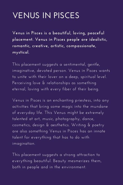 Venus Worship, Venus In Pisces Aesthetic, Pisces Venus Aesthetic, Jennifer Core, Venus Pisces, Astro Chart, Venus Signs, Venus In Pisces, Astrology Meaning