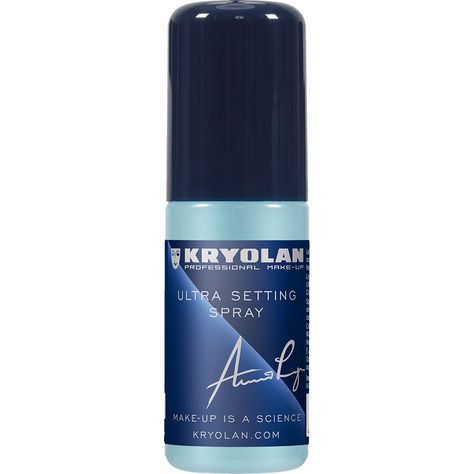 Ultra Setting Spray | Kryolan - Professional Make-up Undereye Patches, Kryolan Makeup, Stage Beauty, Halloween Contact Lenses, Fixing Spray, Lip Scrubs, Cream Foundation, Finishing Spray, Makeup Setting Spray