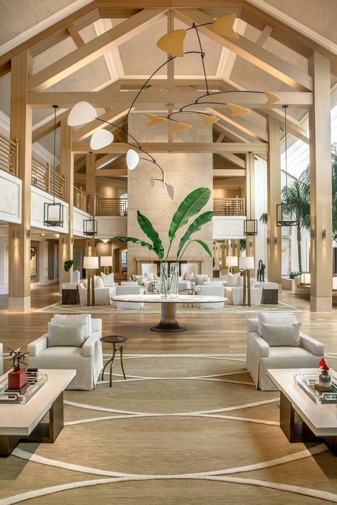 Resort Interior Design, Luxury Hotels Lobby, Resort Interior, Hotel Lobby Design, Lobby Lounge, Wellness Hotel, Hotel Lounge, Resort Design, Lobby Interior