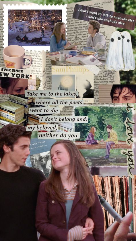 Rory And Jess Aesthetic Wallpaper, Rory And Jess Wallpapers, Gilmore Girls Rory And Jess, Jess Rory, Jess And Rory, Team Jess, Gilmore Girls Rory, Lorelei Gilmore, Rory And Jess