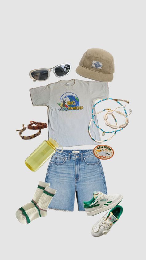 summer camp starter #foryoupage #summercamp School Camp Outfits Summer, Vintage Summer Camp Outfits, Cabin Summer Outfits, Summer Camp Outfits For Counselors, Summer Camp Outfit Ideas, Camp Outfits Aesthetic, Summer Camp Fits, Camping Pjs, Summer Camp Aesthetic Outfits