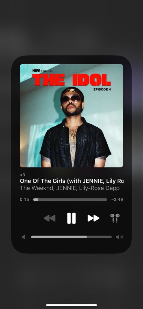 one of the girls by the weeknd ft. JENNIE and lily rose depp on spotify <3 Jennie And Lily Rose Depp, Jennie And Lily, The Weekend Music, Weekend Song, The Weeknd Poster, Funny Yugioh Cards, The Idol, Student Life Hacks