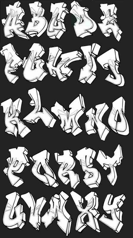 Classic 3D block Graffiti Letters Styles, Seen Graffiti, Graffiti Alphabet Styles, Graffiti Lettering Alphabet, Graffiti Art Letters, Graffiti Pictures, New York Graffiti, Graffiti Lettering Fonts, Graffiti Writing