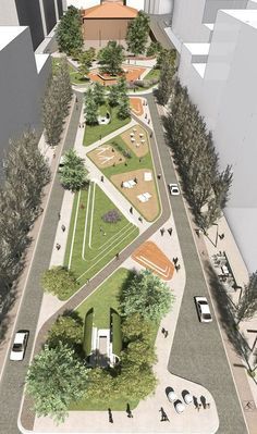 Urban Landscape Design, Urban Agriculture, Landscape Architecture Design, Thessaloniki, Site Plan, Urban Planning, Design Planning, Urban Landscape, Urban Design