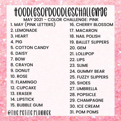 Doodle Prompts, Doodle Challenge, Candy Letters, Paper Mate Flair, 30 Day Drawing Challenge, School Supplies For Teachers, Flair Pens, Photo A Day Challenge, Journal Challenge