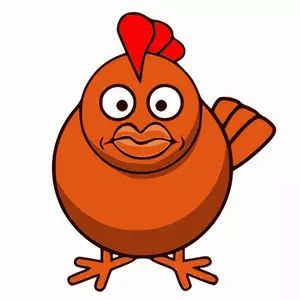 Cartoon pout image Free Clipart, A Chicken, Art Illustration, Public Domain, Free Images, Vector Free, Illustration Art, Mario Characters, Clip Art