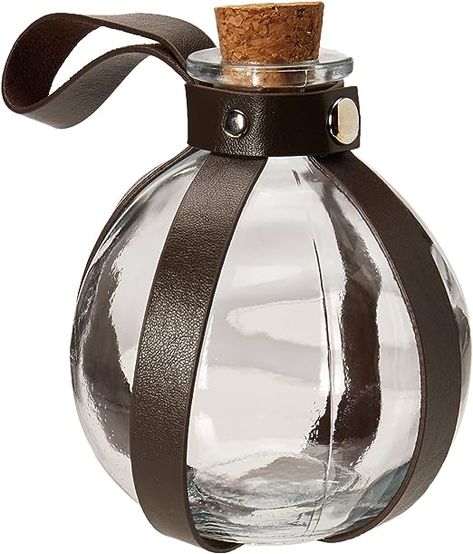 Amazon.com: Rubie's Adult Forum Witch and Wizard Dark Magic Cork Potion Bottle Costume Accessory, As Shown, One Size : Clothing, Shoes & Jewelry Sorceress Outfit, Bottle Costume, Wizard Costume, Halloween Potion Bottles, Witch Costumes, Magical Items, Halloween Potions, Refreshing Water, Magic Potion