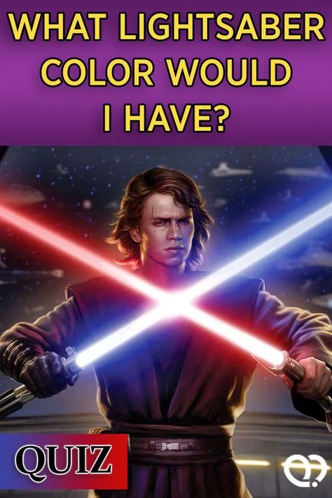 Which Color Is Your Lightsaber? QUIZ #quiz #quizzes #buzzfeed #triviaquestionsandanswers #quizzesbuzzfeed #trivia #quizzesforfun #funquiz #starwars Star Wars Lightsaber Forms, Lightsaber Colors Meaning, Lightsaber Color Meaning, Star Wars Quiz, Lightsaber Forms, Lightsaber Colors, Jedi Lightsaber, Personality Game, Star Wars Lightsaber