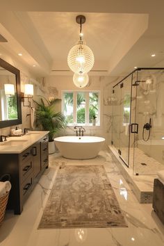 L Bathroom Ideas, Master Bath With Freestanding Tub, Dream House Interior Bathroom, Relaxing Bathroom Ideas Zen, My Dream Home Modern, Master Bathrooms Luxury Modern, Authentic Bathroom, Luxury Apartment Bathroom, Dream Bathrooms Luxury Modern