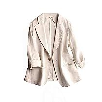 Linen Suits Women, Plain Blazer, Blazer Casual, Outer Women, Linen Coat, Linen Suits, Women Formals, Linen Suit, Linen Jacket