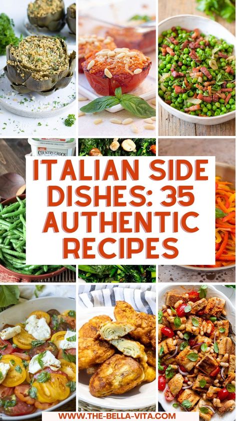 Get ready to add some Italian flair to your Christmas feast with our 35 top picks for Italian side dishes for Christmas. Side Dishes For Christmas, Italian Holiday Recipes, Italian Christmas Eve Dinner, Dishes For Christmas, Lasagna Side Dishes, Italian Christmas Dinner, Italian Thanksgiving, Christmas Dinner Sides, Italian Side Dishes