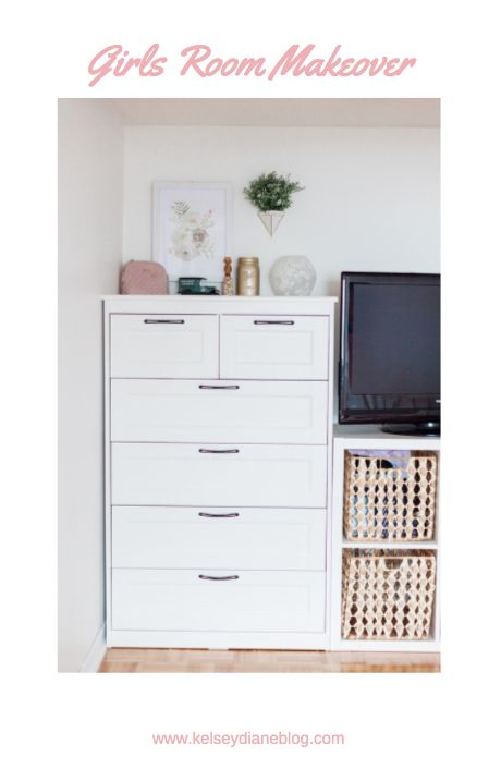 Ikea Songesand Dresser in Shared Girls room to make DIY built in. Ikea Songesand Bedroom, Songesand Dresser Hack Built In, Songesand Bedroom, Ikea Hemnes Dresser In Closet, Ikea Songesand, Ikea Kid Dresser, Ikea Songesand Dresser, Songesand Dresser, Ikea Songesand Dresser Hack